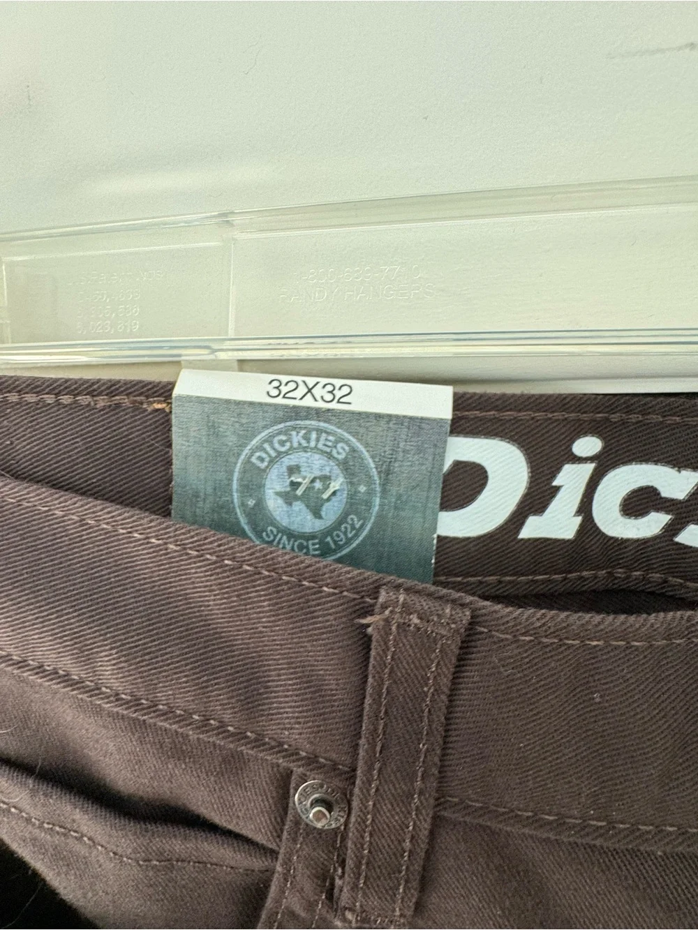 Dickies Slim Tapered Fit Pants Brown